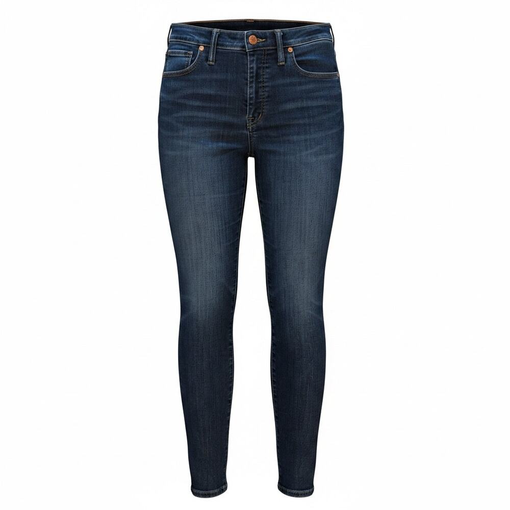 Madewell 9" High-Rise Skinny Jeans | Size 30 | Medium Indigo | Tencel Blend
